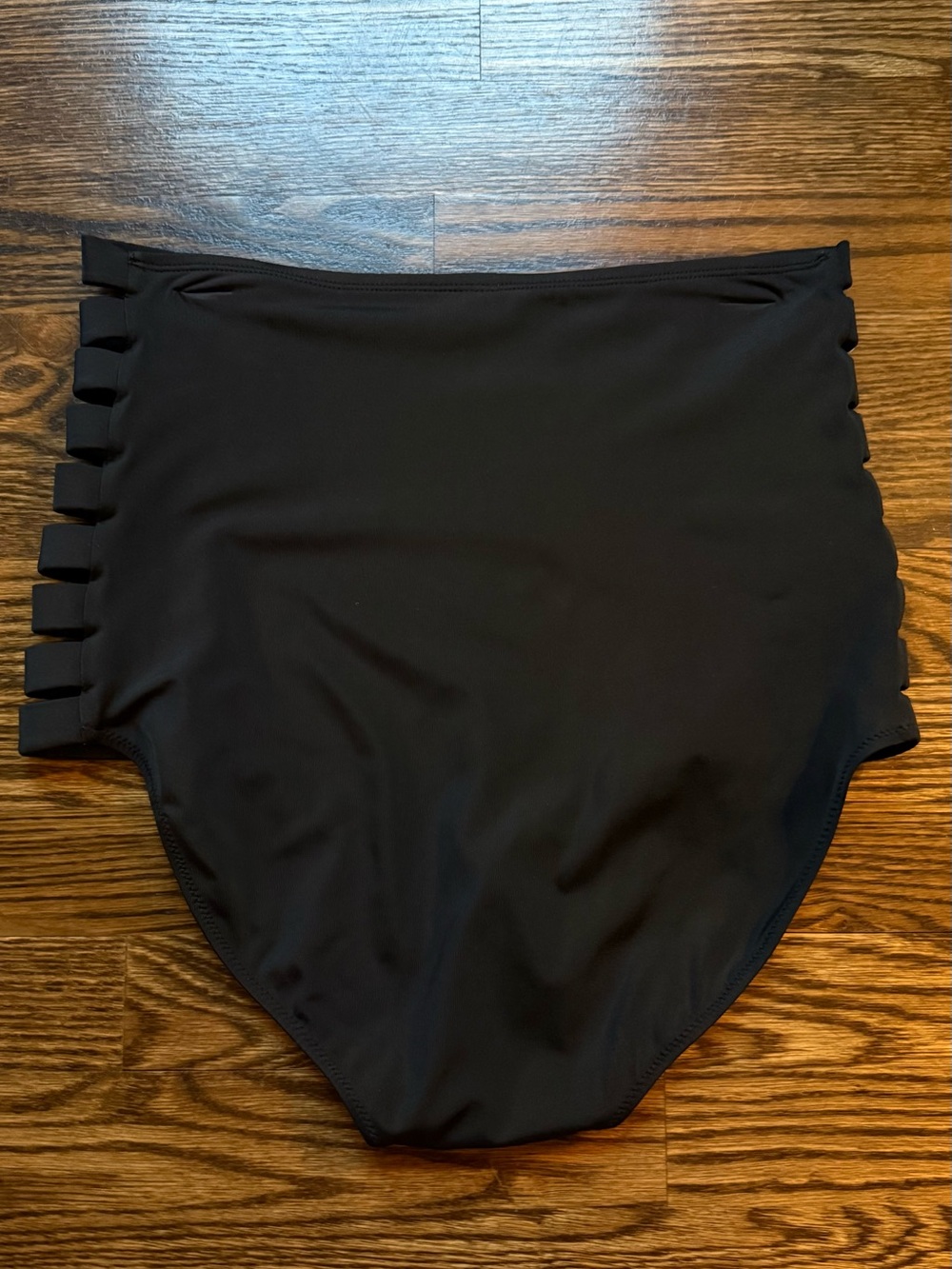 KIAVA Black High-Waist Cutout Bikini bottoms - Picture 3 of 3